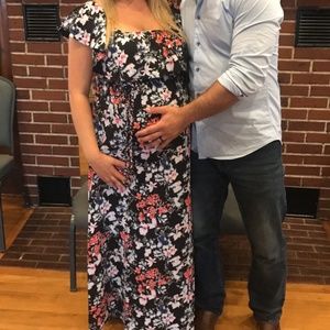 Floral Maternity Dress